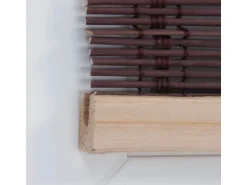 OBI Bambus-Raffrollo Mataro 140 cm x 160 cm Teak