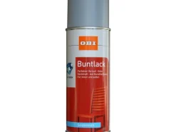 OBI Buntlack Spray RAL 7001 Silbergrau seidenmatt 400 ml