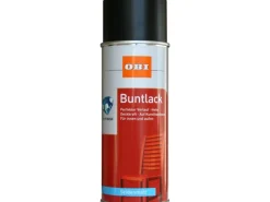OBI Buntlack Spray RAL 9005 Tiefschwarz seidenmatt 400 ml