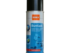 OBI Buntlack Spray RAL 9005 Tiefschwarz seidenglänzend wv 400 ml