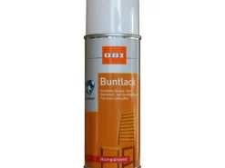 OBI Buntlack Spray RAL 9016 Verkehrsweiß hochglänzend 400 ml
