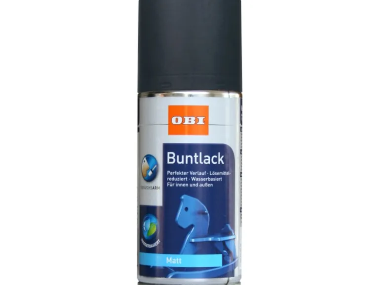 OBI Buntlack Spray WV Anthrazit RAL 7016 matt 150 ml