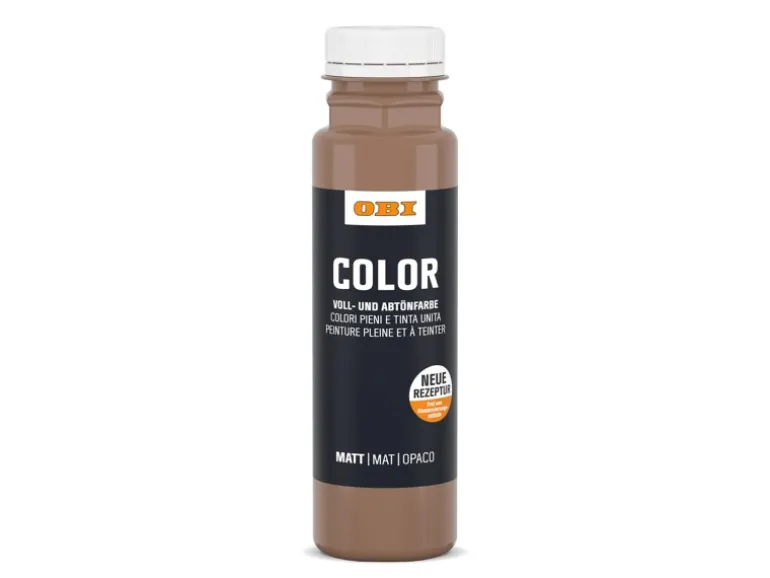OBI Color Voll- und Abtönfarbe 250 ml Rehbraun