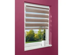 OBI Doppelrollo Avila 45 cm x 180 cm Braun