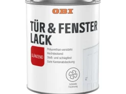 OBI Fenster- und Türenlack Weiß glänzend 750 ml