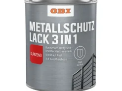 OBI Metallschutzlack 3in1 Weiß glänzend 750 ml