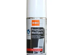 OBI Premium Weißlack Spray hochglänzend 150 ml