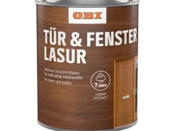 OBI Tür- und Fensterlasur Transparent 750 ml