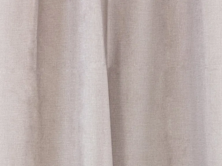 OBI Vorhang mit Tunnelzug Creme 2er-Set 135 x 250 cm