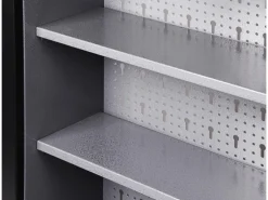 Ondis24 Werkbank Set Klaus 120 cm 1 Schrank LED Werkstatt