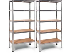 Ondis24 2x Steckregal Metallregal Thomas 90 x 40