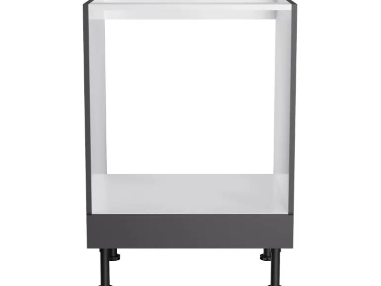 Optifit Küchen-Herdumbau Ingvar420 60 cm x 87 cm x 58,4 cm Anthrazit Matt