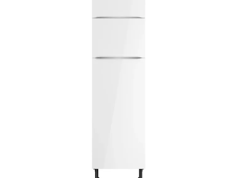 Optifit Küchen-Hochschrank für Kühl-Gefrier-Kombi Arvid986 60 cm Weiß