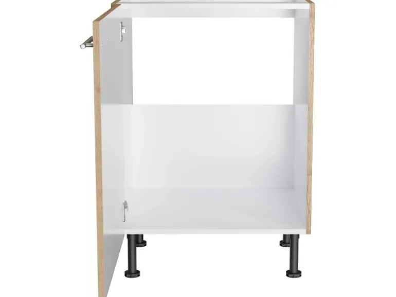Optifit Küchen-Spülenunterschrank Erik290 60 cm x 87 cm x 58,4 cm Wildeiche