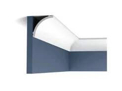 ORAC DECOR CB524N BASIXX Eckleiste Zierleiste Stuckleiste 2 m 200 cm x 9,0 cm x 9,0 cm Weiß