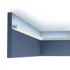 ORAC DECOR CX190 AXXENT U-PROFILE Eckleiste für Indirekte Beleuchtung 2 m 200 cm x 3,0 cm x 2,0 cm Weiß