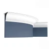 ORAC DECOR CX199F AXXENT Flexible Eckleiste Zierleiste Stuckleiste 2 m 200 cm x 8 cm x 8 cm Weiß