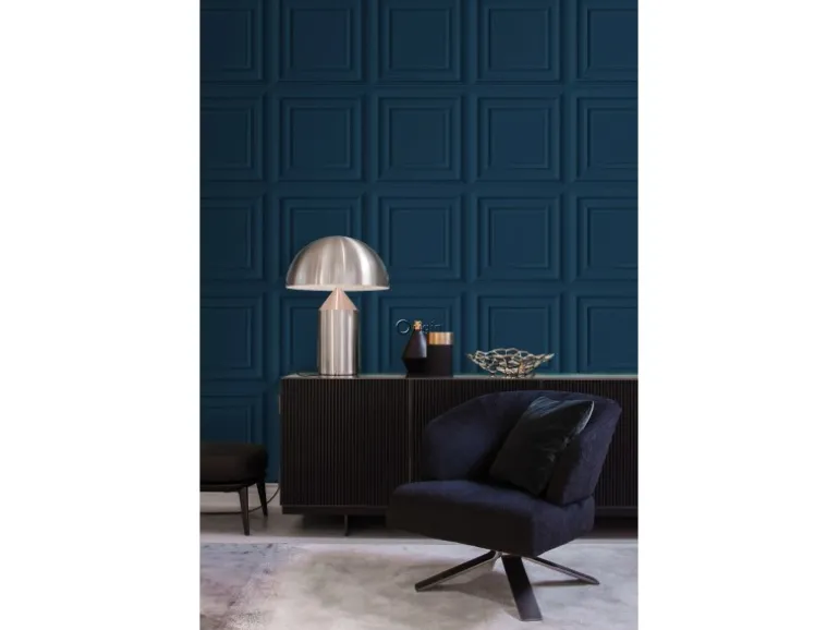 Origin Luxury Wallcoverings Tapete Holzwandverkleidung Dunkelblau 53 Cm X 1005 Cm 347812