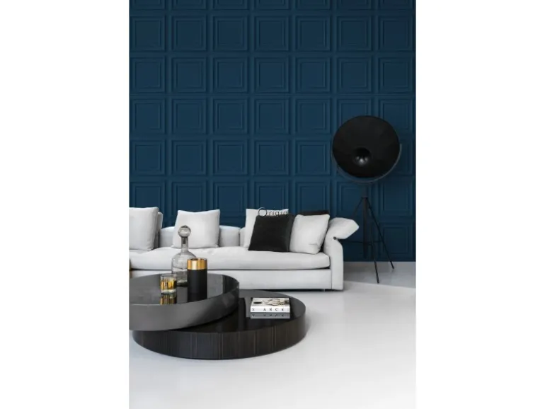 Origin Luxury Wallcoverings Tapete Holzwandverkleidung Dunkelblau 53 Cm X 1005 Cm 347812