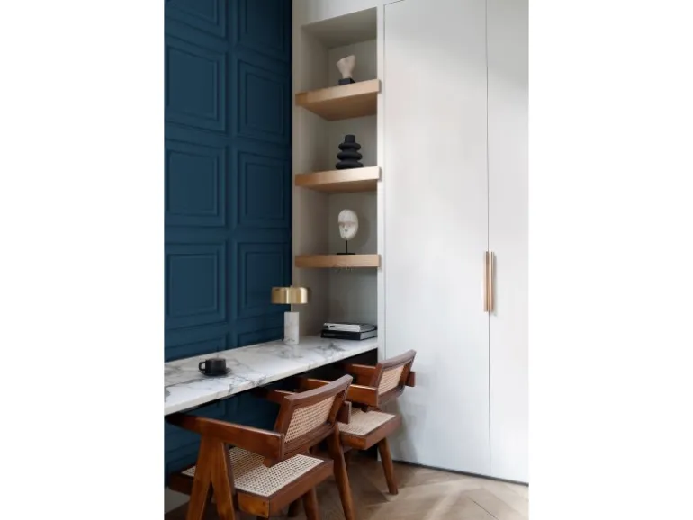 Origin Luxury Wallcoverings Tapete Holzwandverkleidung Dunkelblau 53 Cm X 1005 Cm 347812