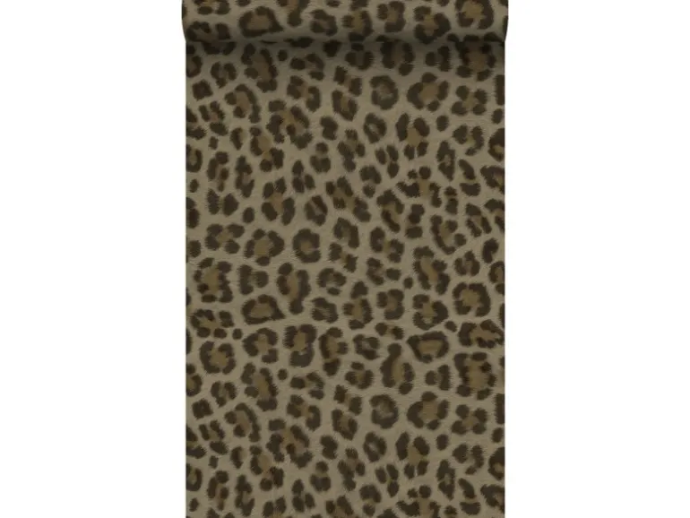 Origin Wallcoverings Tapete Leopardenmuster Braun und Beige 53 cm x 10.05 m