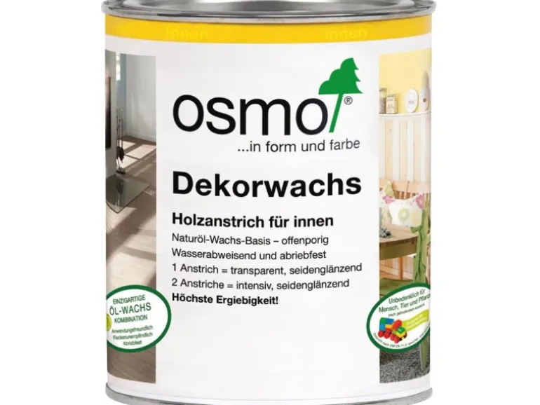 Osmo Dekorwachs Transparent Farblos 750 ml