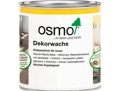 Osmo Dekorwachs Transparent Weiss 375 ml