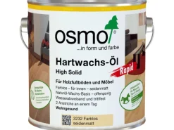 Osmo Hartwachs Öl-Rapid Farblos 2,5 l