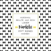 Papierservietten Nudeln und Spruch 16,5 cm x 16,5 cm 20 Stück Weiß-Schwarz FSC®