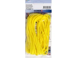 Paracord Nylonschnur Gelb 2 x 4 mm, Länge 5 m
