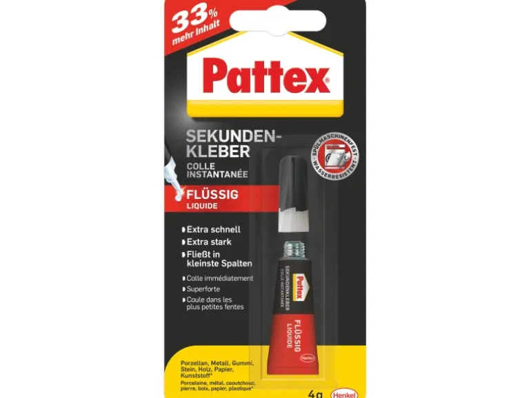 Pattex Sekundenkleber Flüssig 4 g