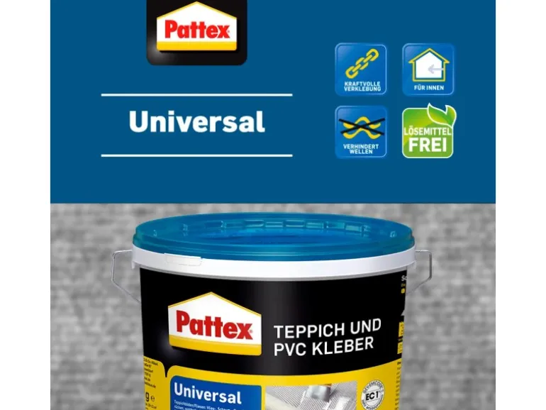 Pattex Teppich und PVC Kleber Universal 6,5 kg Eimer