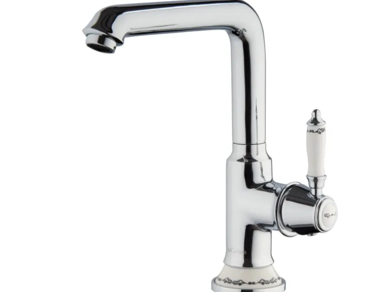 PaulGurkes Waschtischarmatur Retro Küchenarmatur Nostalgie Wasserhahn II