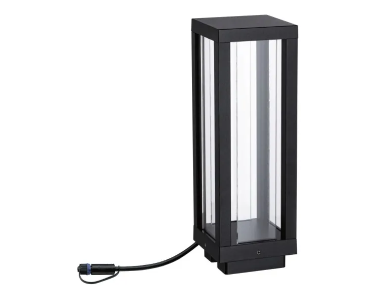 Paulmann Laterne Classic Plug & Shine Zigbee 3.0 IP44 RGBW+ 2 W Anthrazit