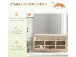 PawHut Hamsterkäfig mit Treppen