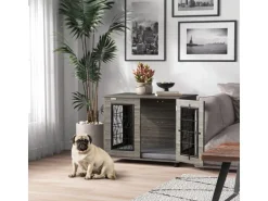 PawHut Hundebox mit Kissen 80 x 56 x 63cm