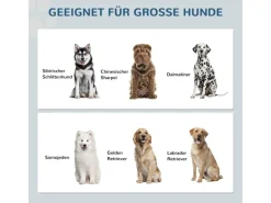 PawHut Hundenapf Futterstation mit Stauraum