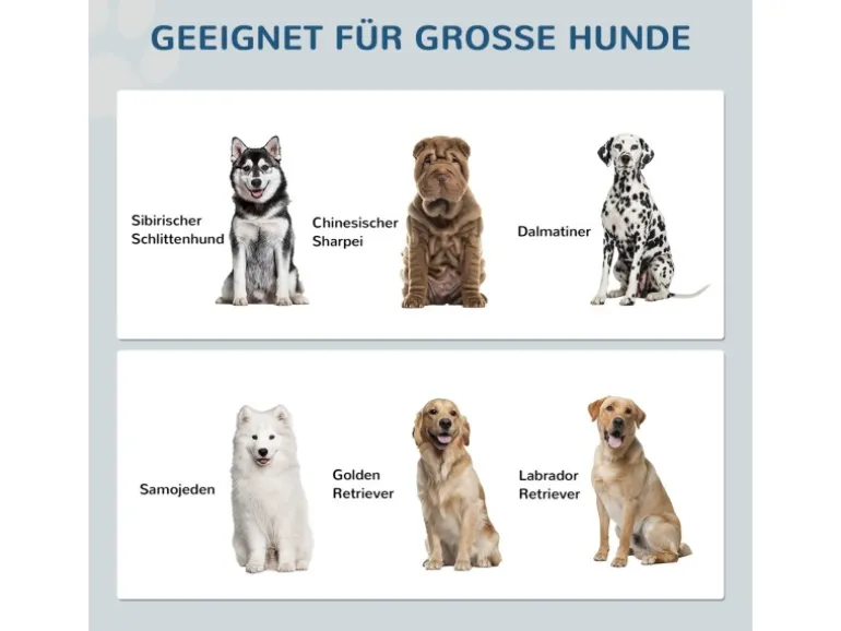 PawHut Hundenapf Futterstation mit Stauraum