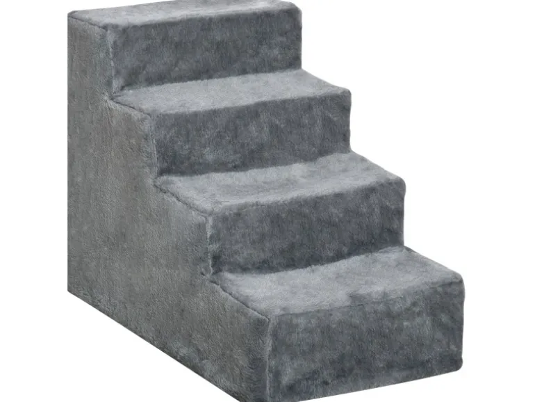 PawHut Hundetreppe 4 Stufig