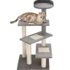 PawHut Kletterbaum Treppe 5 Ebenen 48,5 x 48,5 x 100 cm