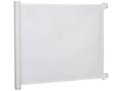 PawHut Türschutzgitter Ausziehbar Rollo 115 x 82,5 cm