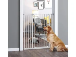 PawHut Türschutzgitter mit Auto-Close