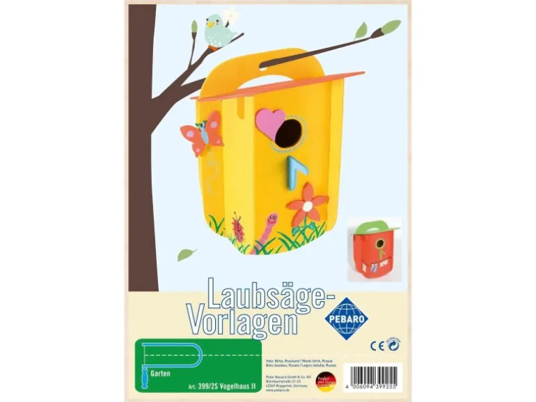 Pebaro Laubsägevorlage Vogelhaus