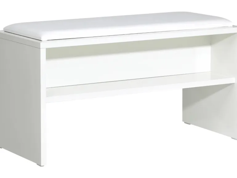 Pelipal Sitzbank 90 cm Quantum 01 Weiß Hochglanz