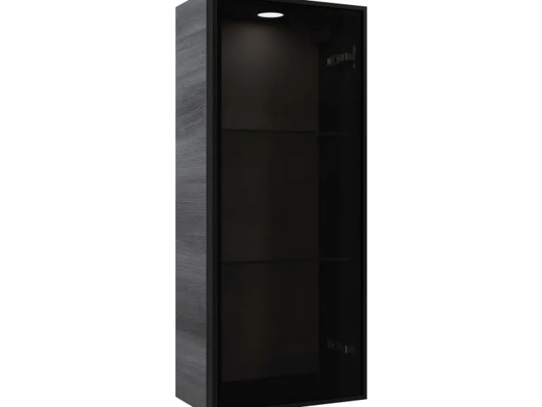 Pelipal Vitrinen-Wandschrank Quantum 05 Graphit NB 30 cm