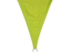 Perel Viereck-Sonnensegel 500 cm x 500 cm Limegrün