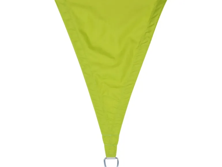 Perel Viereck-Sonnensegel 500 cm x 500 cm Limegrün
