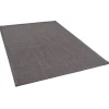 Pergamon Sisalteppich Natura Klassisch mit Bordüre Anthrazit 150x150cm