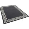 Pergamon Teppich Trendline Römisch Bordüre Anthrazit 185x270cm