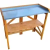 Pflanztisch klappbar mit verzinkter Arbeitsfläche 45 cm x 97 cm x 88 cm